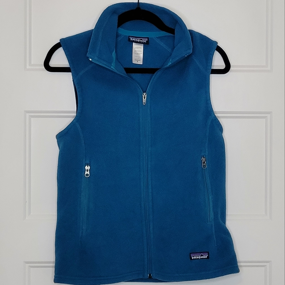 Patagonia Teal Women's Fleece Vest